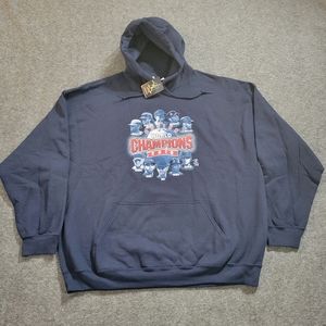 Boston Red Sox Hoodie Mens Size 2XL Blue 2018 World Champions MLB Sweatshirt New